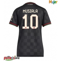 Camiseta Bayern Munich Jamal Musiala #10 Tercera Equipación para mujer 2025-26 manga corta